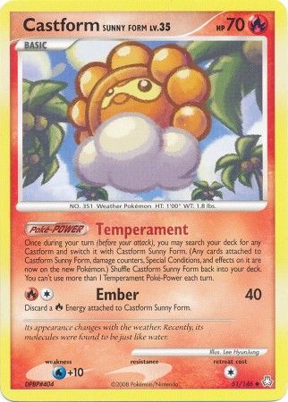 Castform Sunny Form 51-146